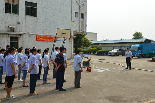 綠誌島焊錫廠消防演習2